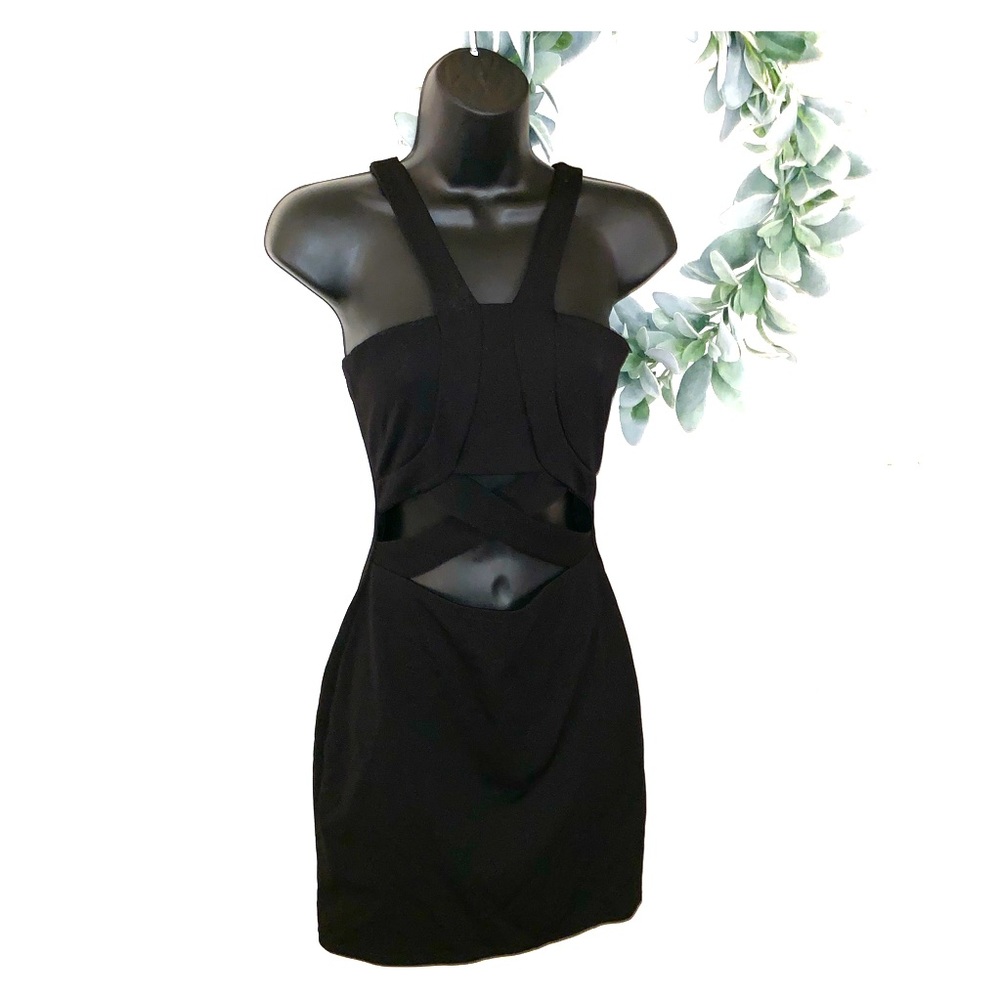 Black Body Con Dress